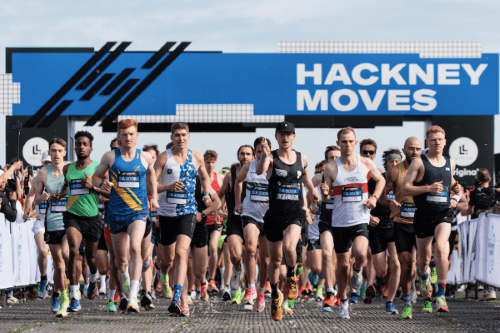 Mayor of London, Sadiq Khan, officially starts the Hackney Half 2022