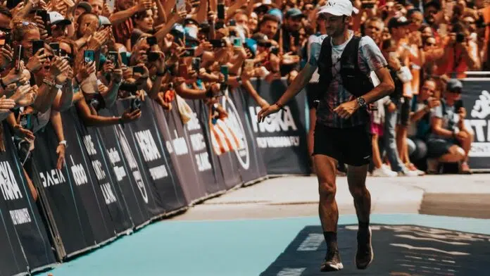 COROS celebrates Kilian Jornet’s record breaking feat at UTMB