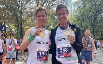 RunMotion Coach: Outstanding Performance by the Co-Founders at New York City Marathon