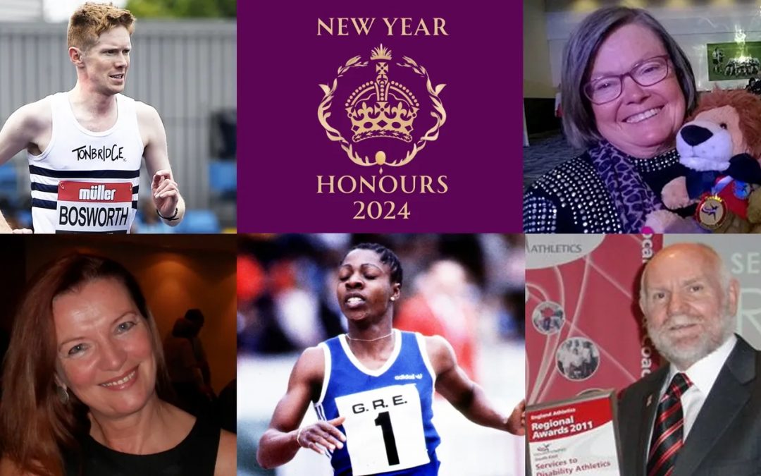 England Athletics: New Year’s Honours for athletes and volunteers