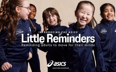 ASICS introduces the world’s youngest exercise influencer team to remind adults to move