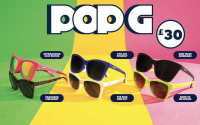 goodr new product launch: Meet the new Pop G!