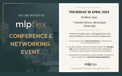 mlplaw host an interactive conference and networking event for local businesses