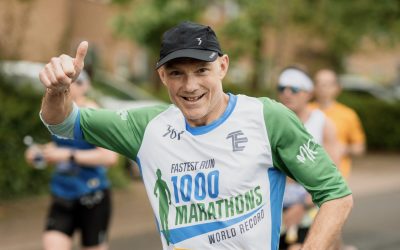 361° AMBASSADOR STEVE EDWARDS COMPLETES HIS 1000TH MARATHON