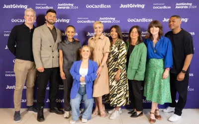 JustGiving: Teary-eyed celebrities help decide this year’s GoCardless JustGiving Awards’ finalists