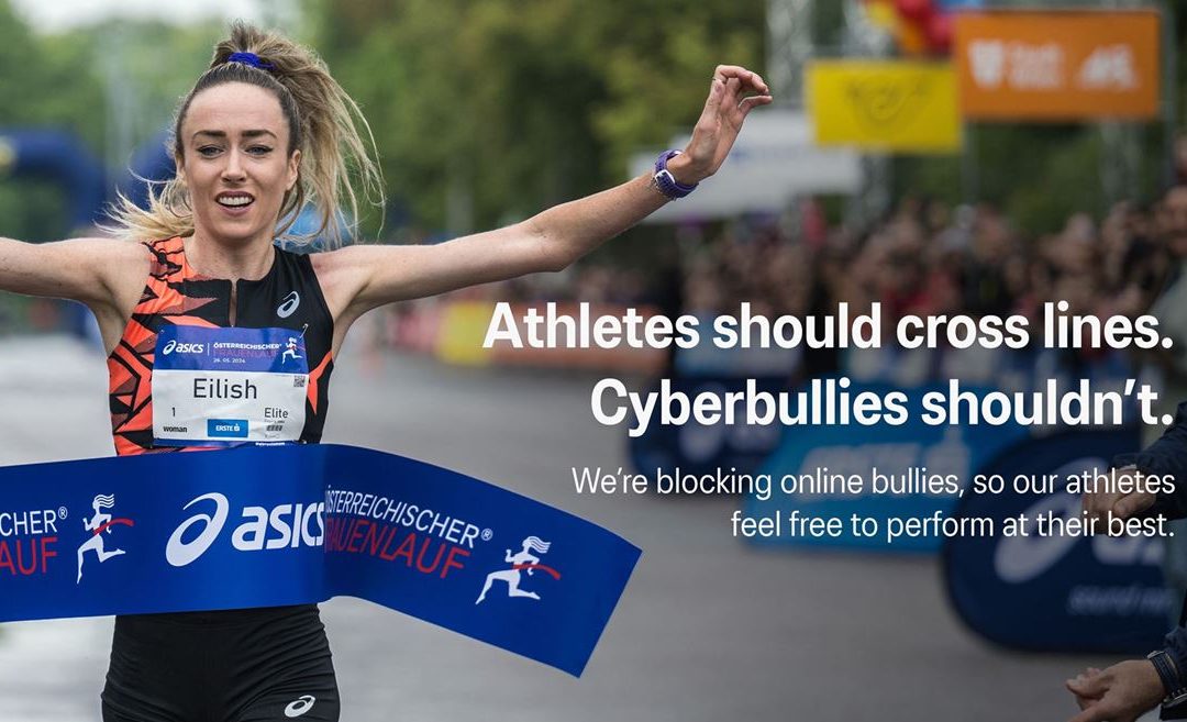 ASICS commits to protecting the mental wellbeing of athletes and tackle online harassment