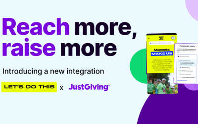 JustGiving: Introducing the JustGiving x Let’s Do This Event Fundraising Integration