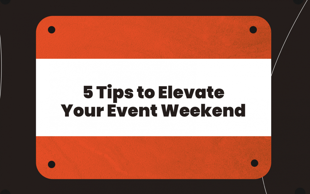 HAKU RESOURCE CENTER: 5 TIPS FOR CREATING THE IDEAL RACE WEEKEND