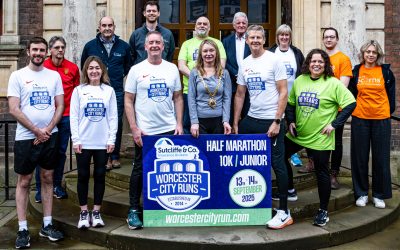 Sutcliffe & Co Insurance Brokers announced as new title partner for the 2025 Worcester City Runs